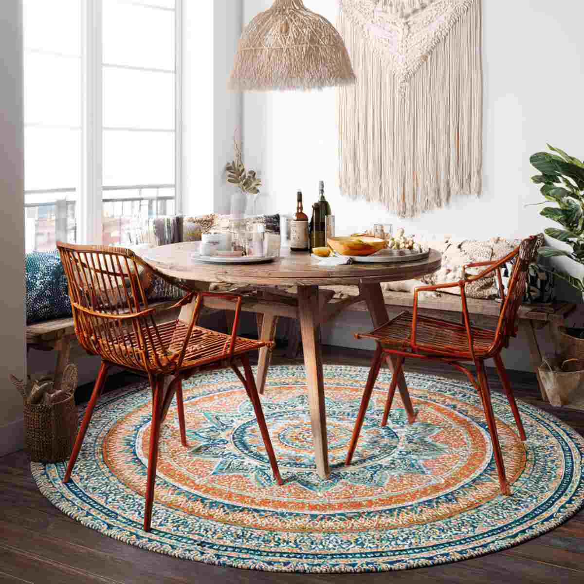 Bohemian Mandala Rug