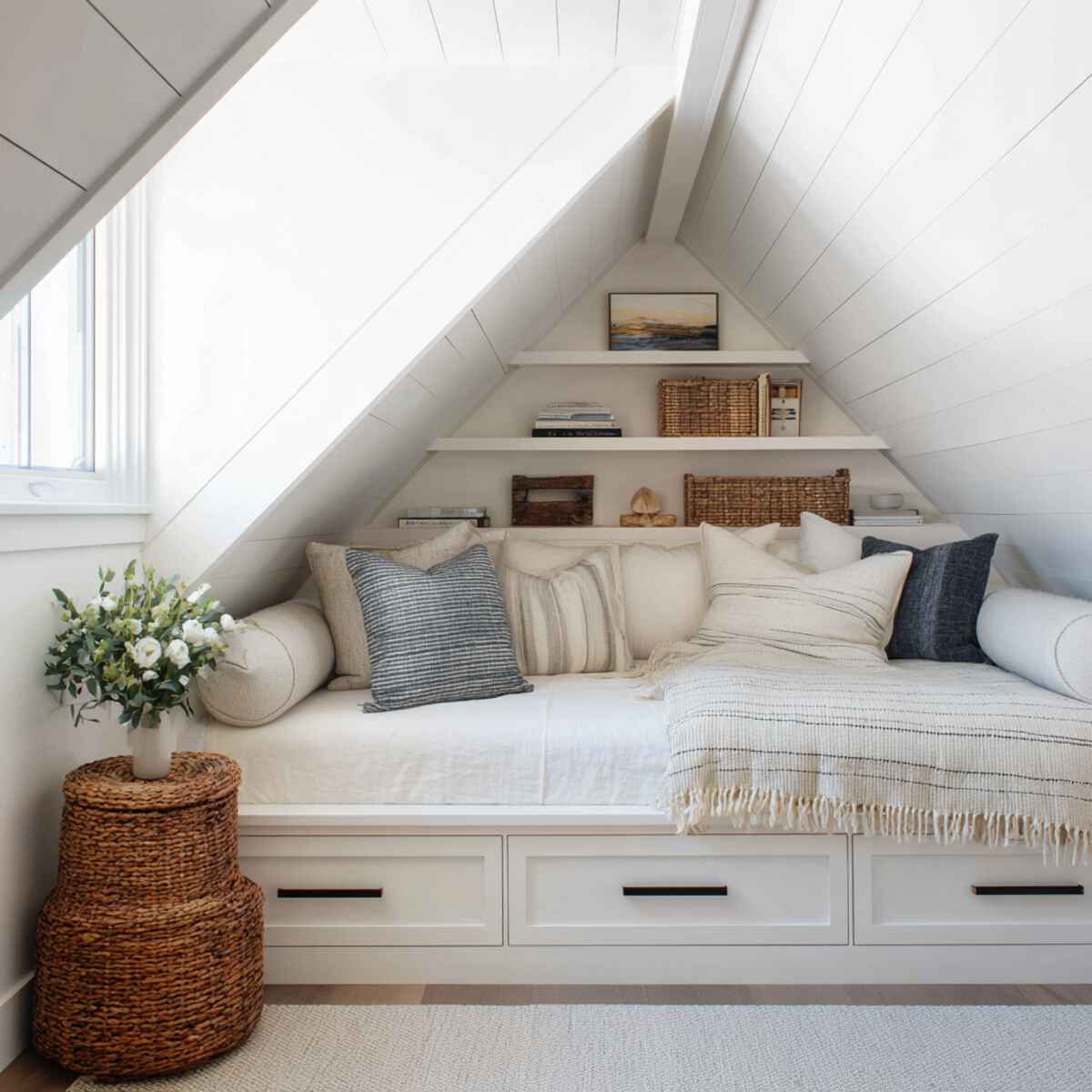 Built-In Under-Eave Storage