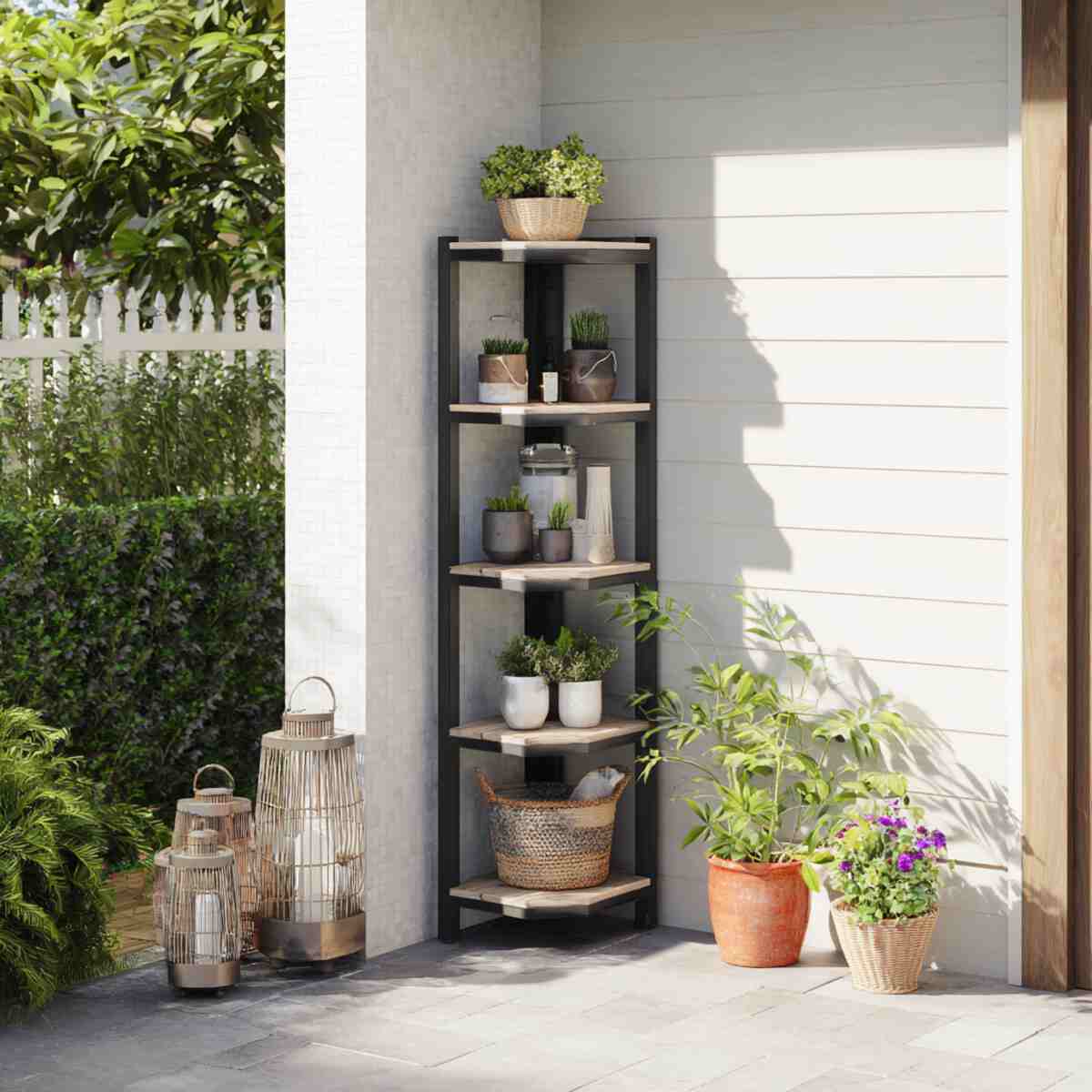 Corner Shelving Towers
