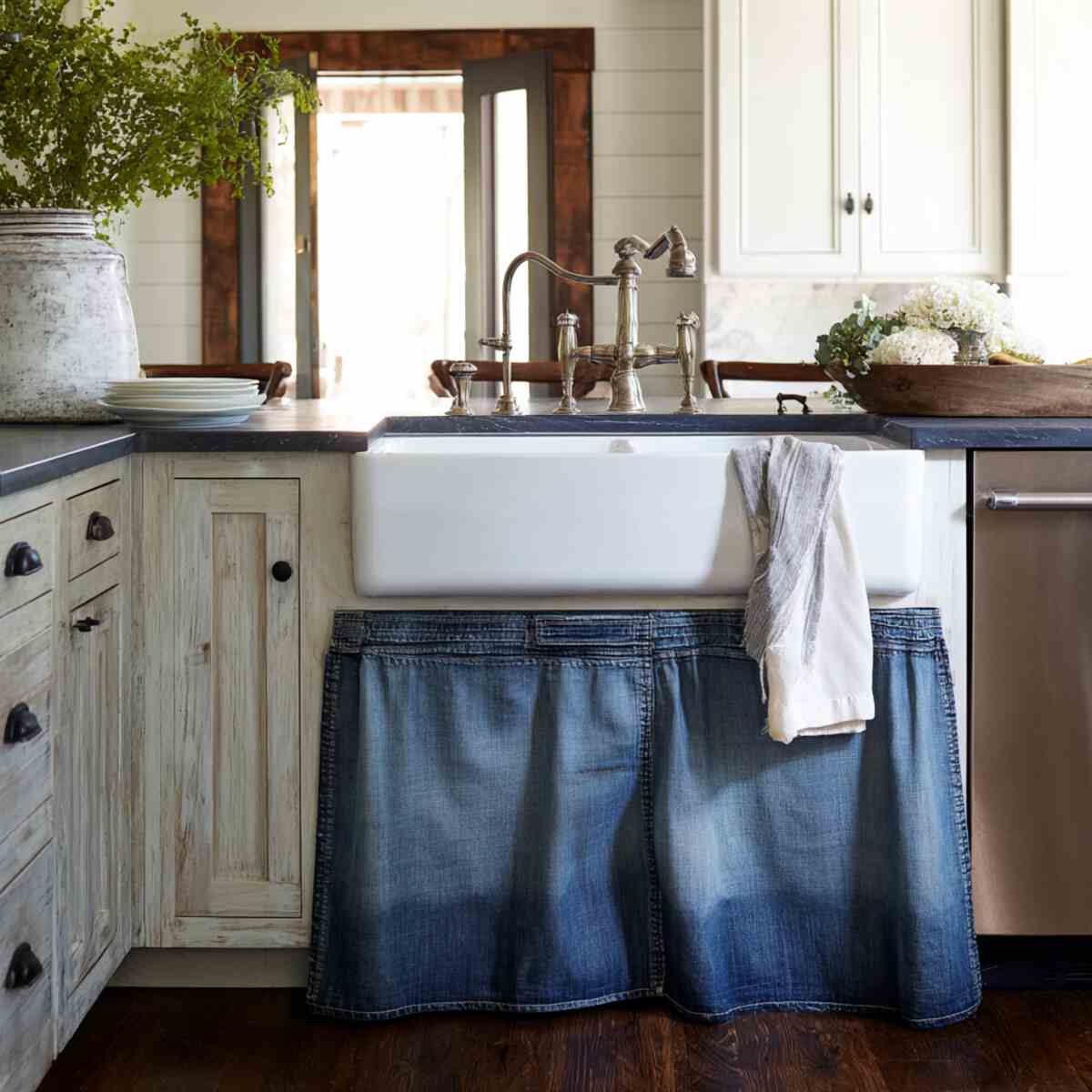 Denim for Farmhouse Style