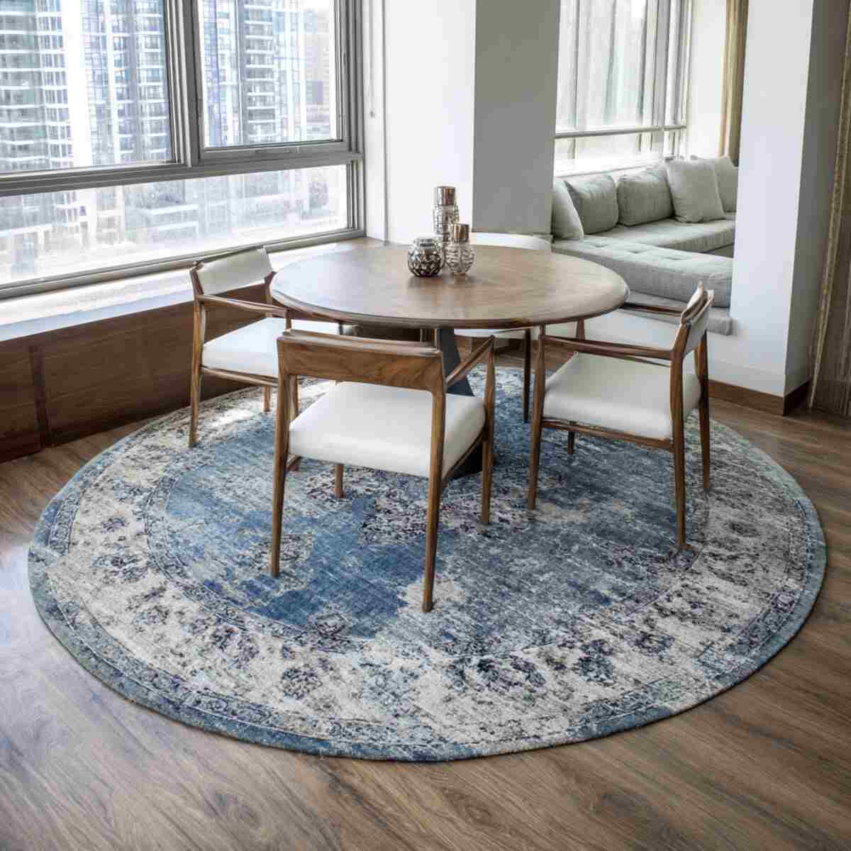 Distressed Turkish Rug