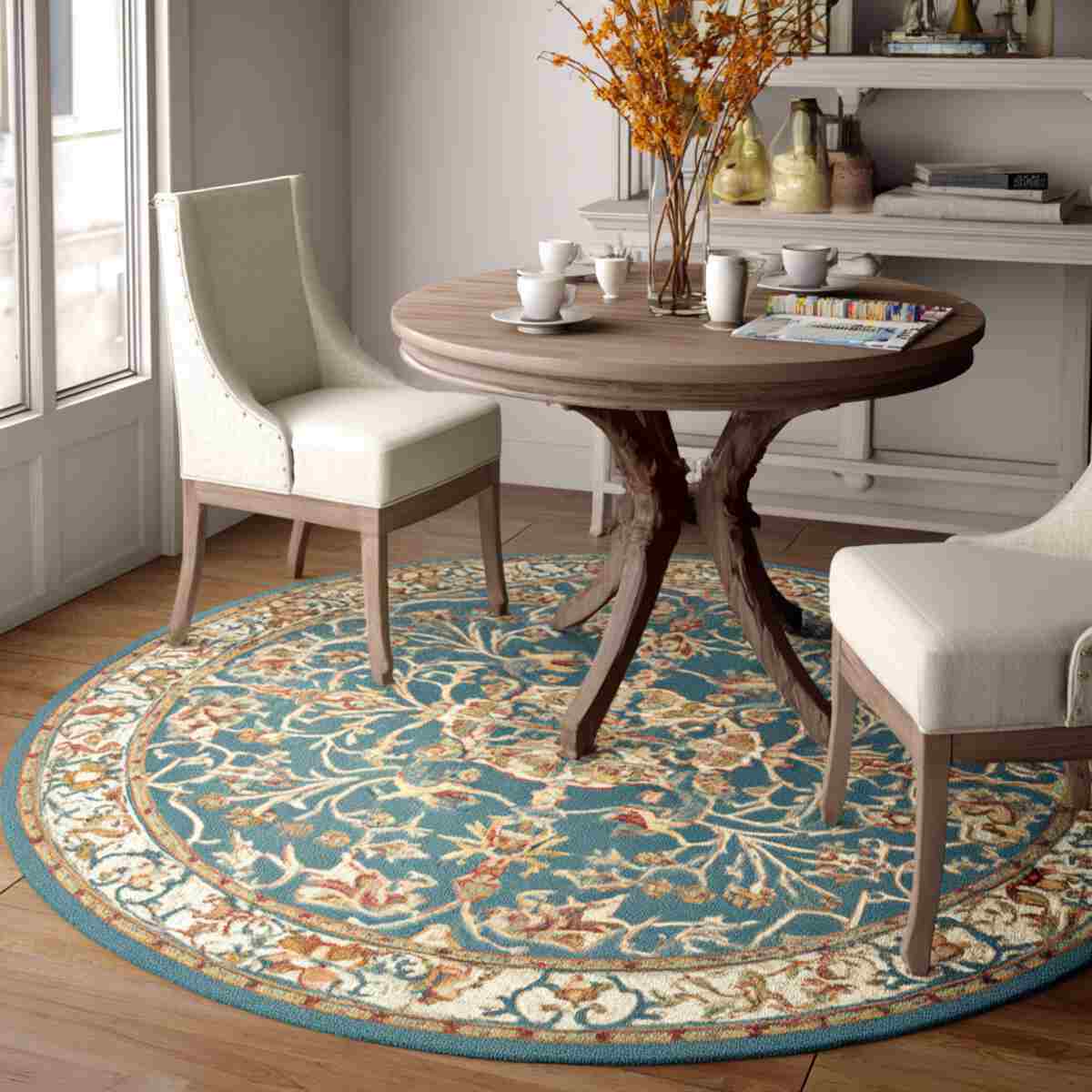 Floral Medallion Rug