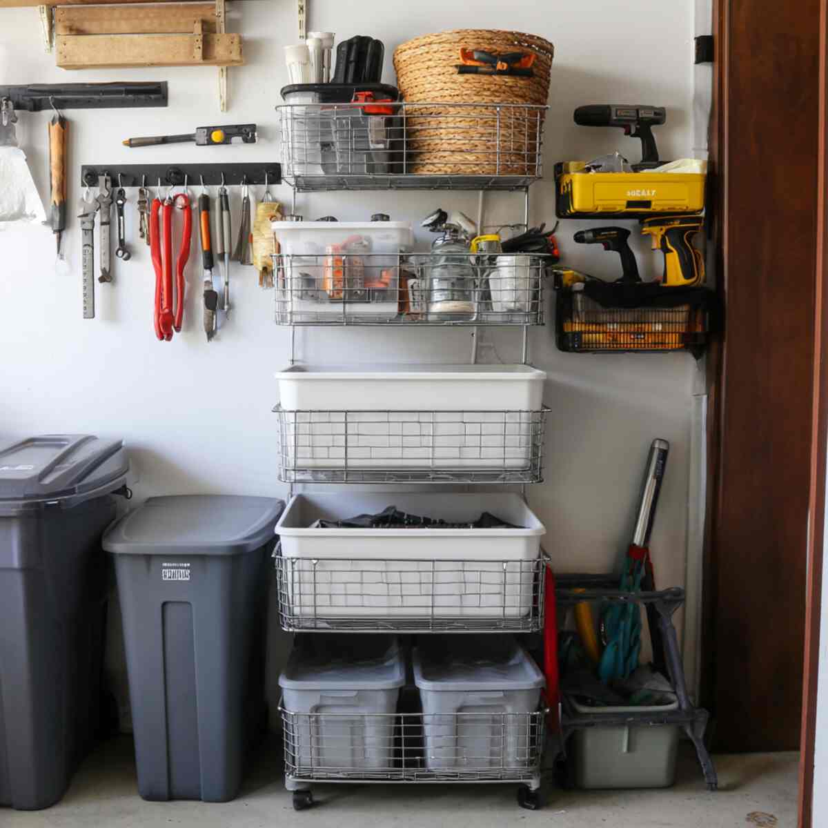 Garage Hardware and Tool Holder