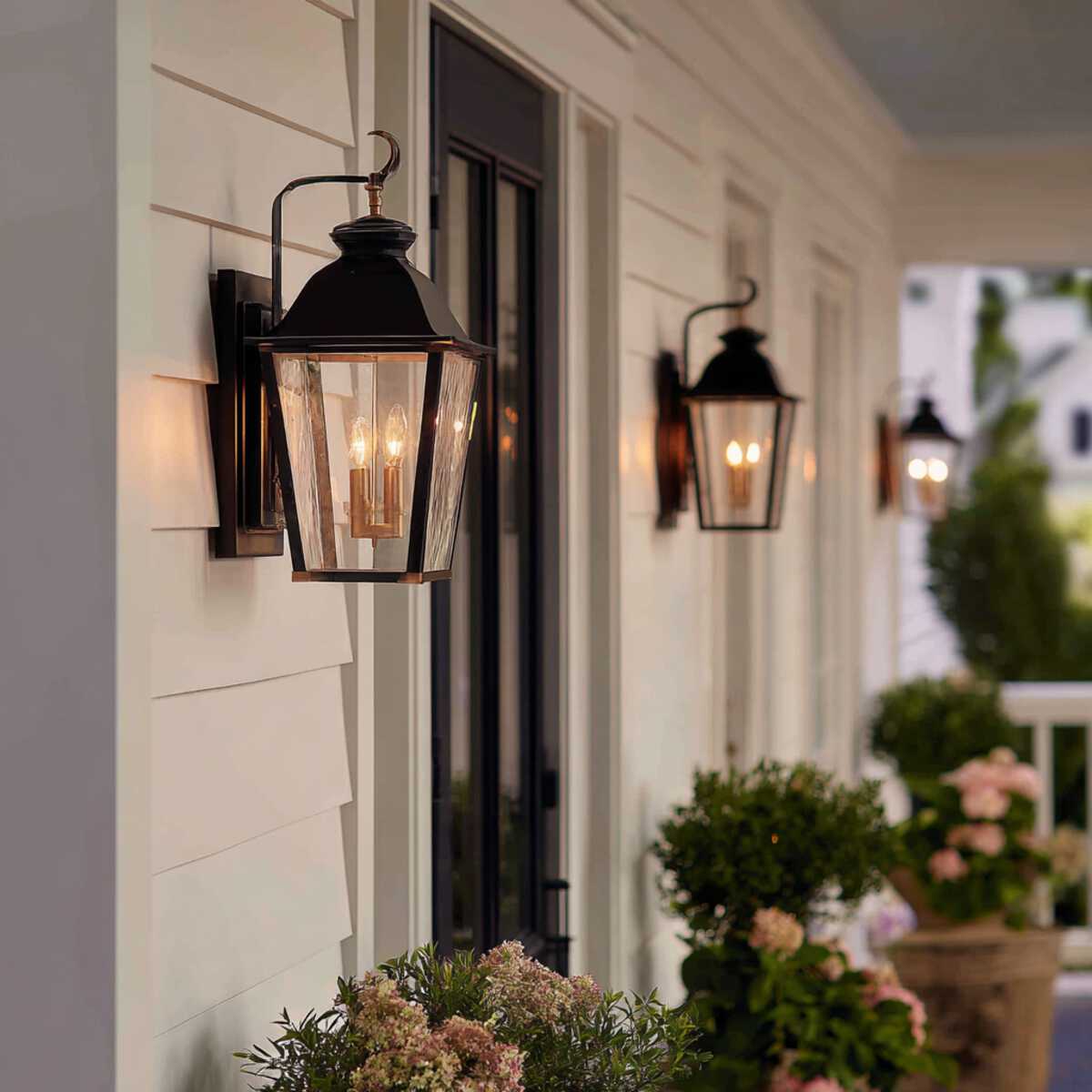 Lantern-Style Wall Sconces