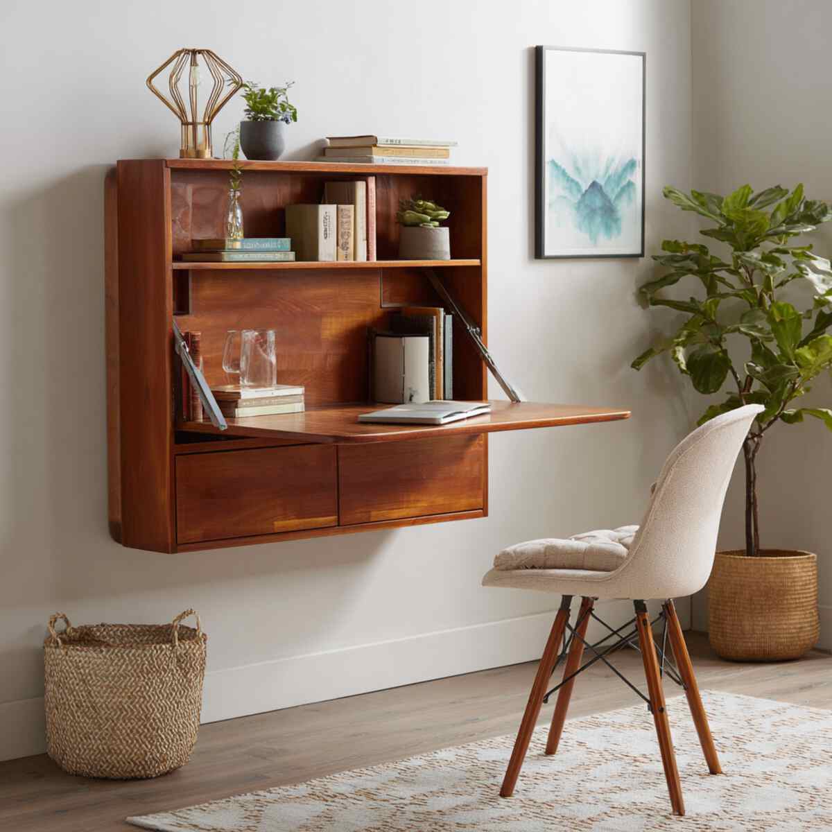 Mid-Century Modern Foldable Unit