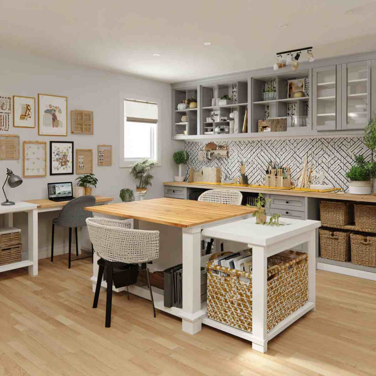 Multi-purpose Island Workspace