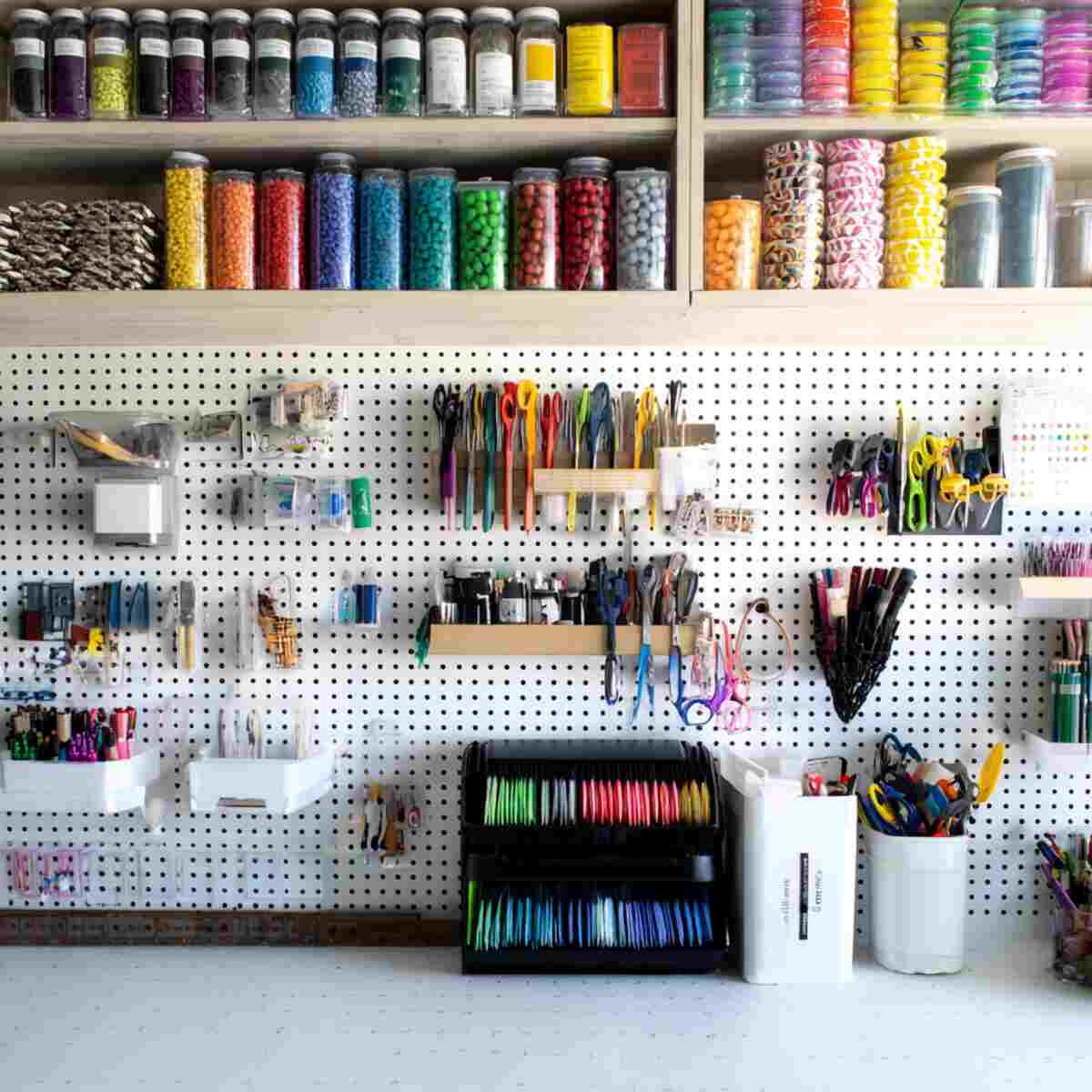 Pegboard Wall Organizer