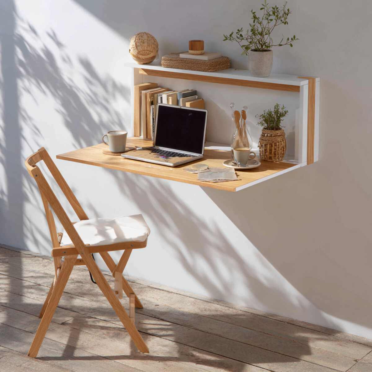 Scandinavian-Style Foldable Desk