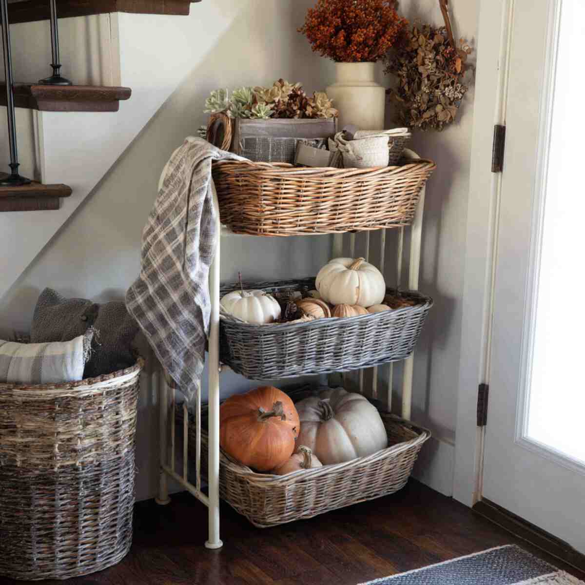 Seasonal Decor Display Basket