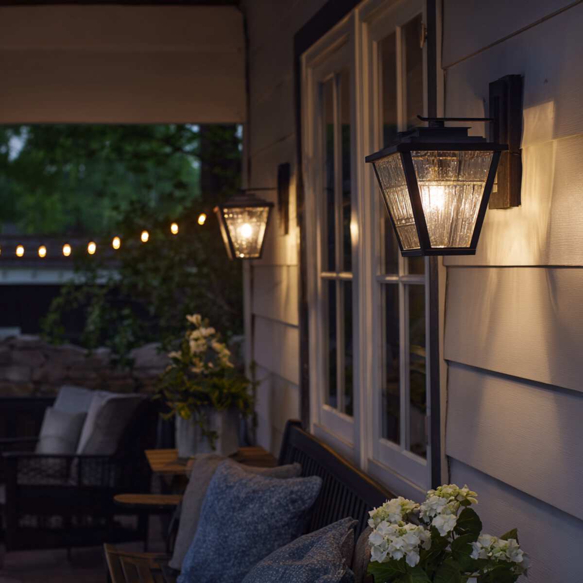 Solar-Powered LED Lights