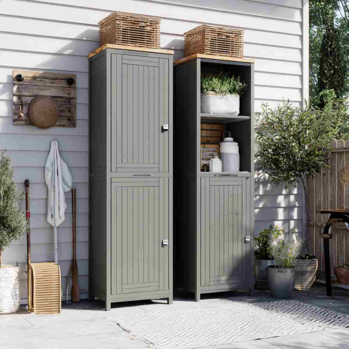 Tall Outdoor Storage Cabinets