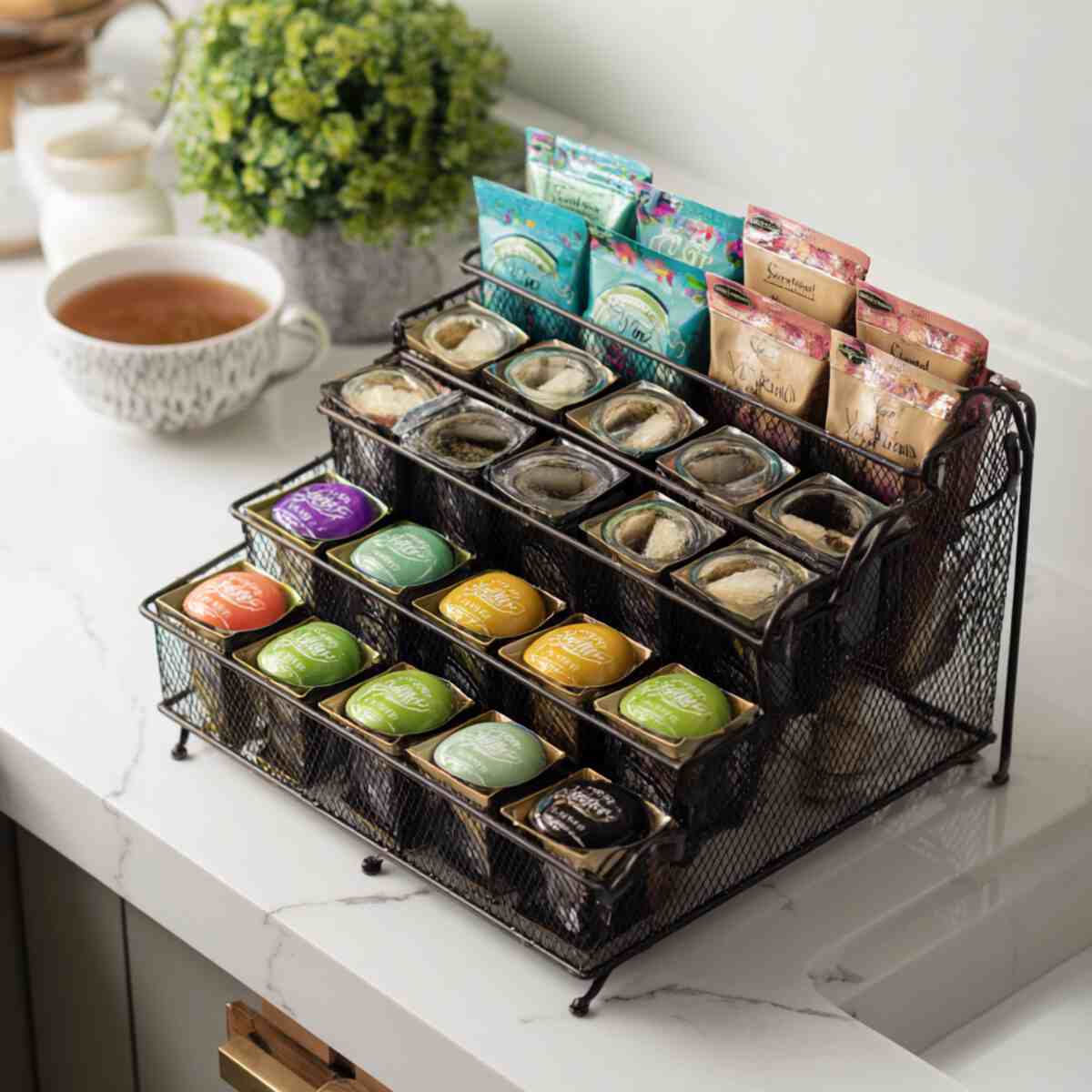 Tea and Coffee Pod Organizer