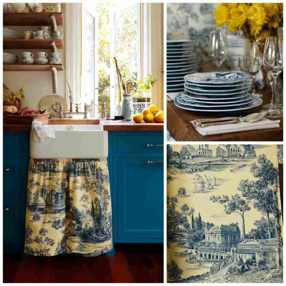 Toile de Jouy Print