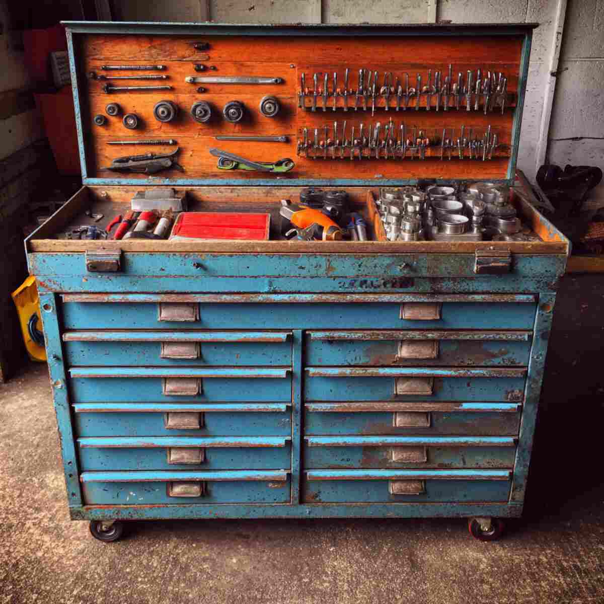 Tool Chest Drawers Repurposed for Gear