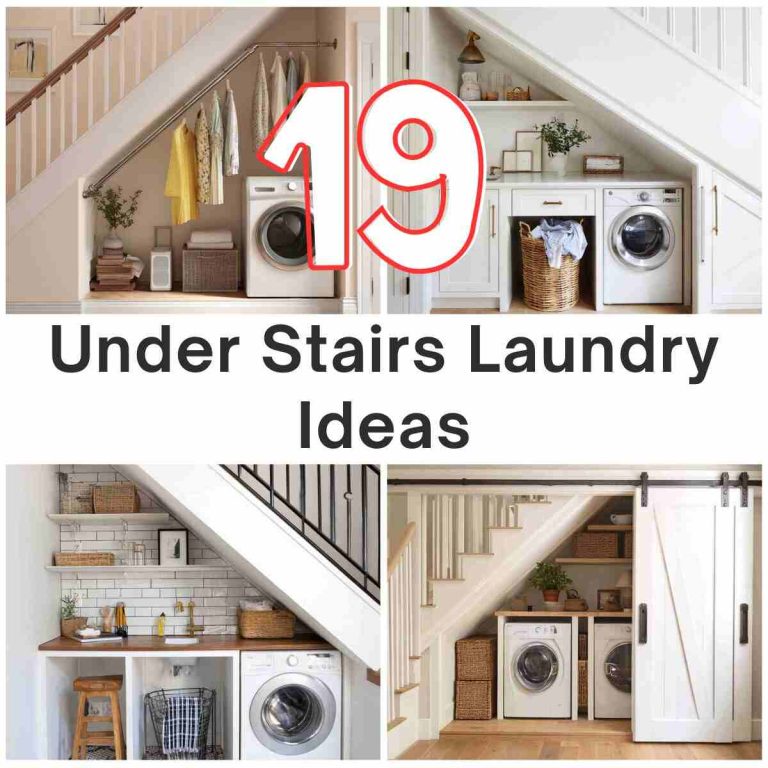 19 Genius Under Stairs Laundry Ideas, Smart Space Solutions