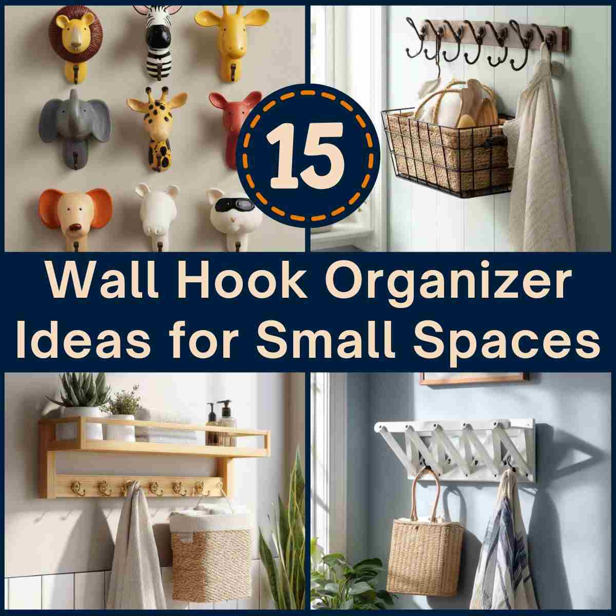 Wall Hook Organizer Ideas
