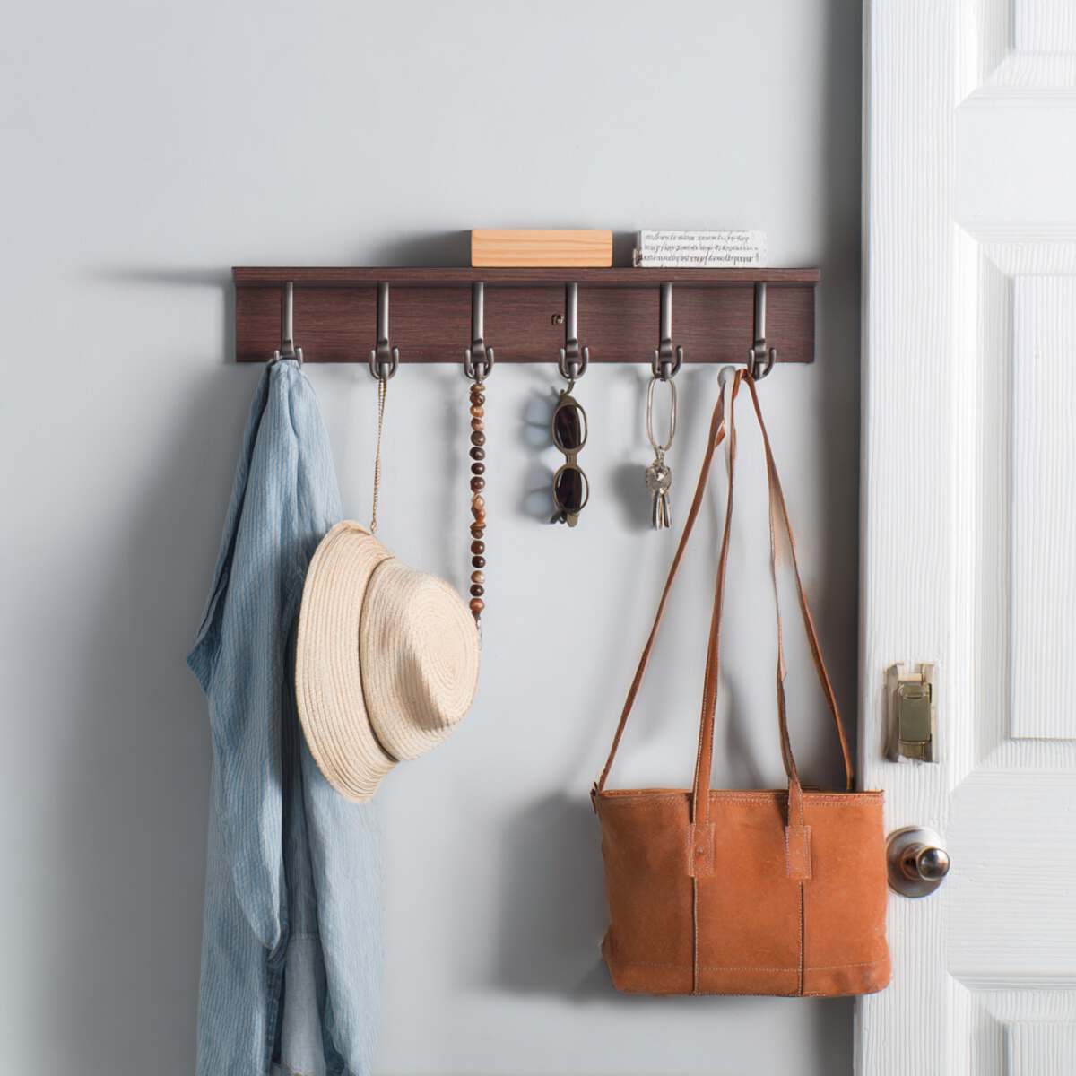 Over-the-Door Multi-Hook Rack