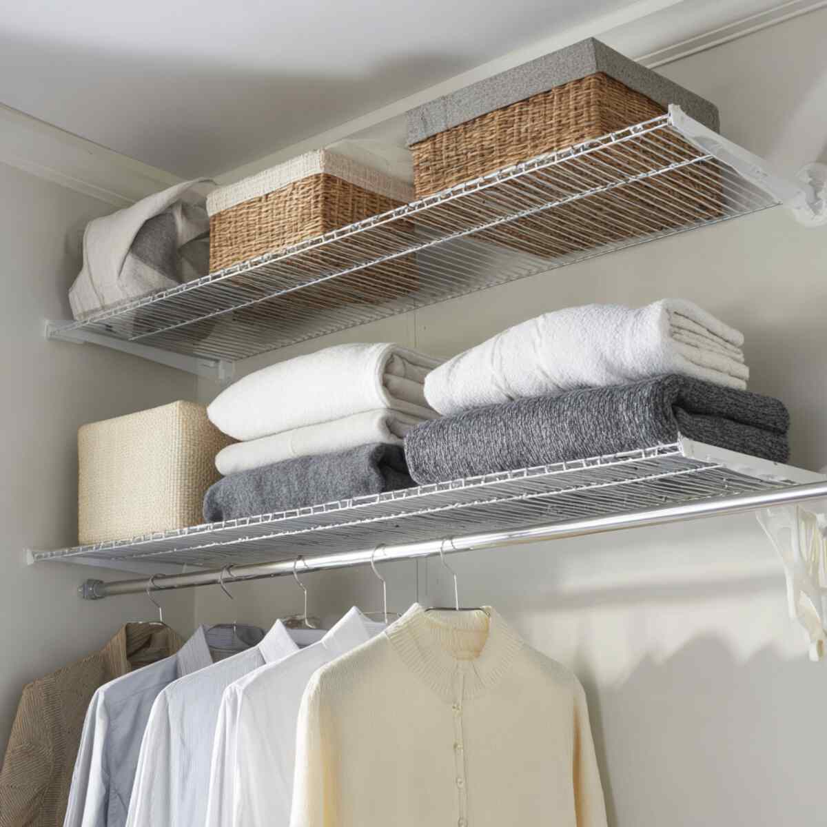 Overhead Wire Shelving