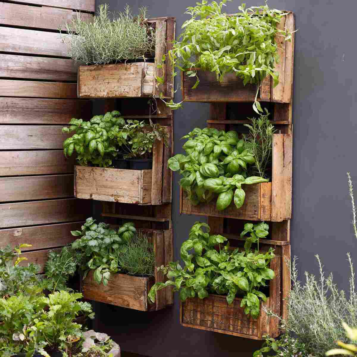 Vertical Herb Garden