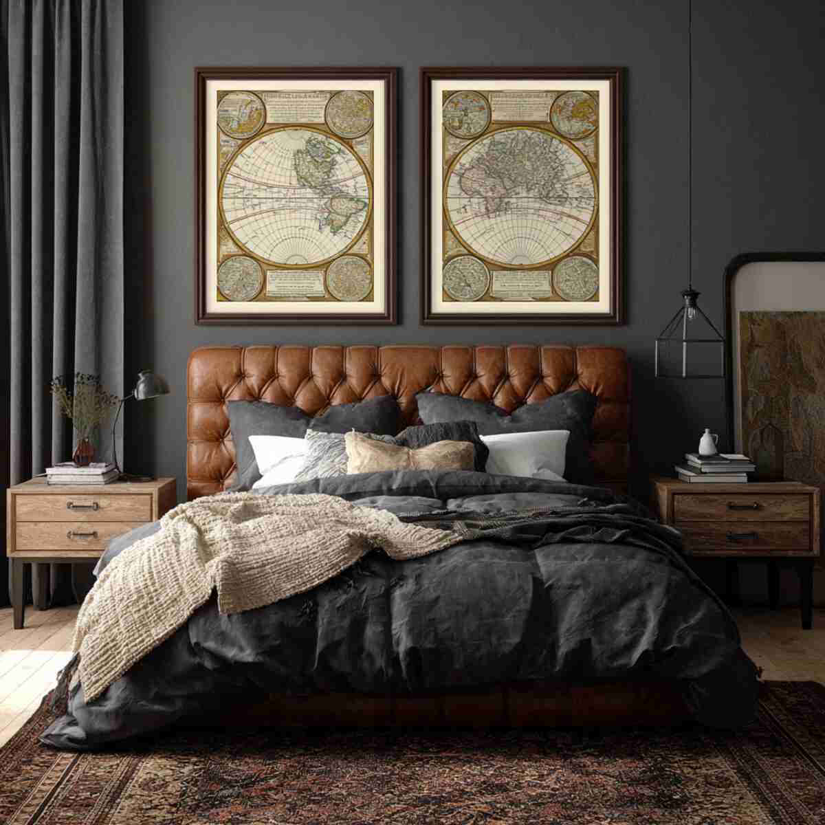 Hand-Painted Accent Wall