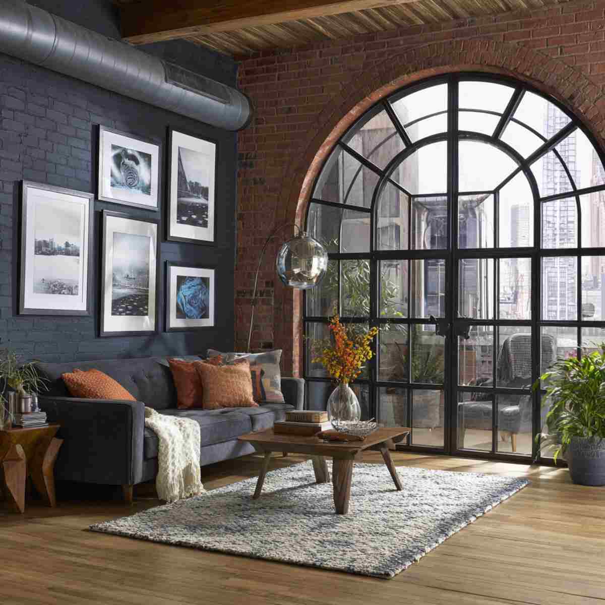 Industrial Metal Frame Arch