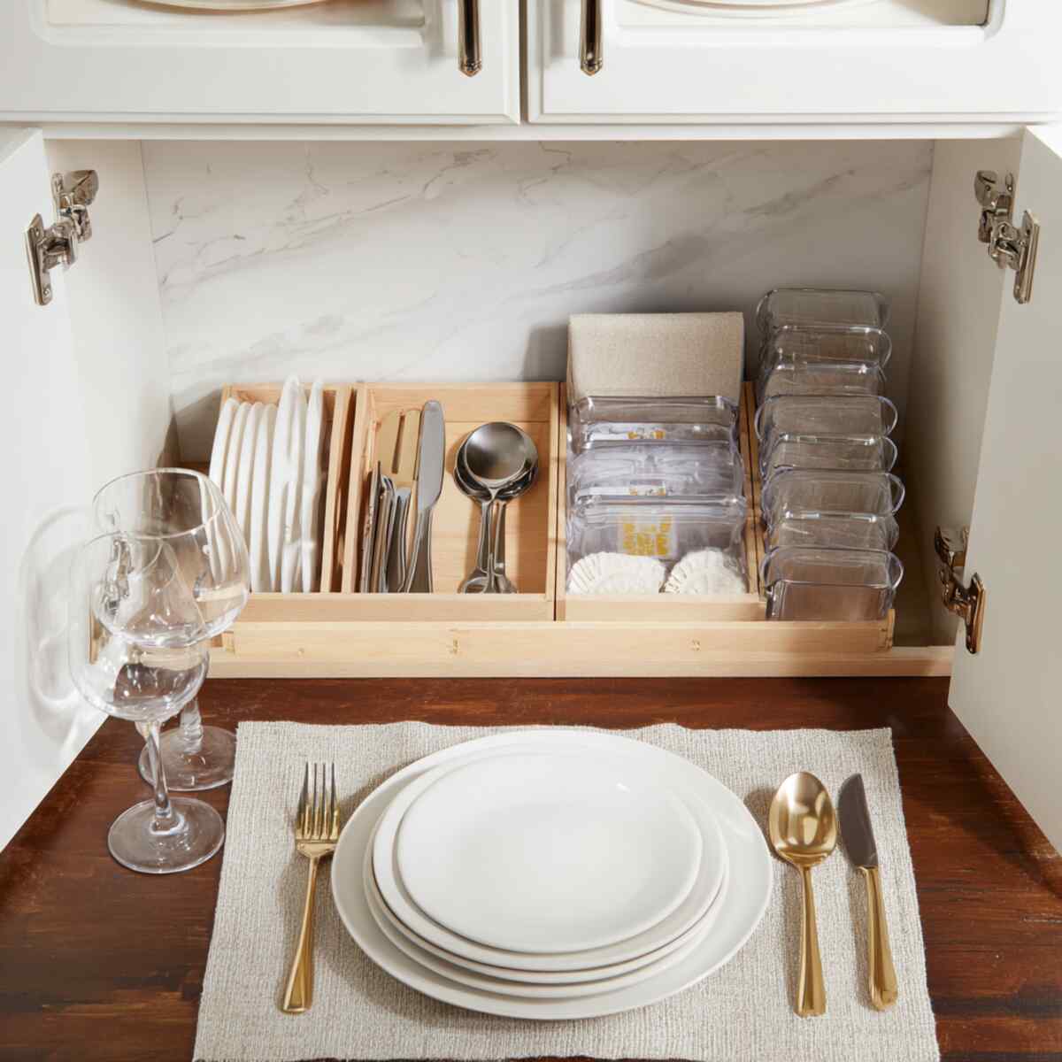 Cabinet Door-Mounted Organizers