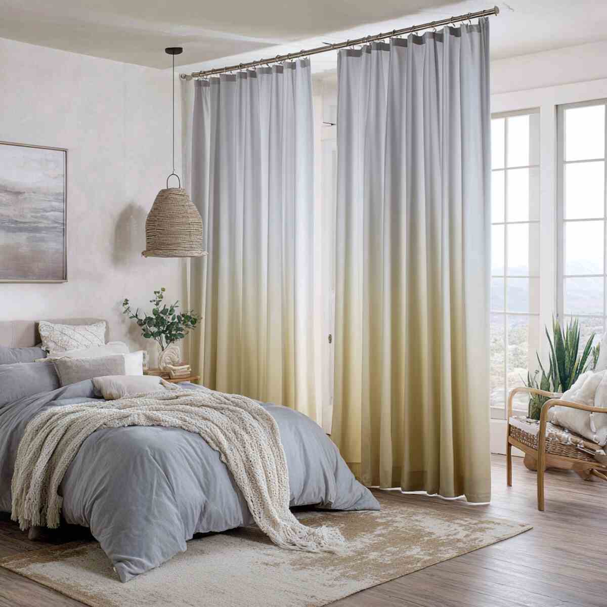 Ombre Gradient Curtains