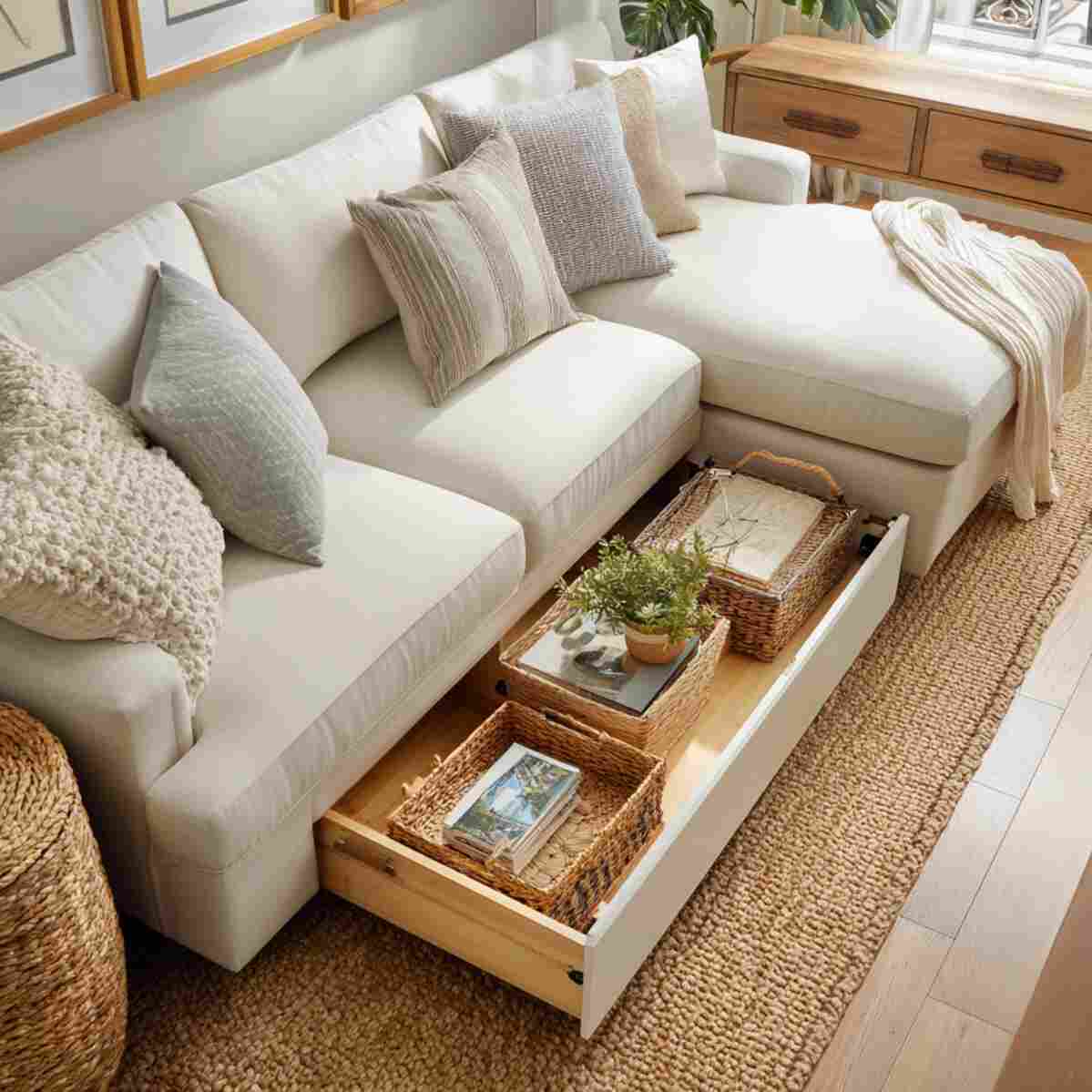 Under-Sofa Drawers