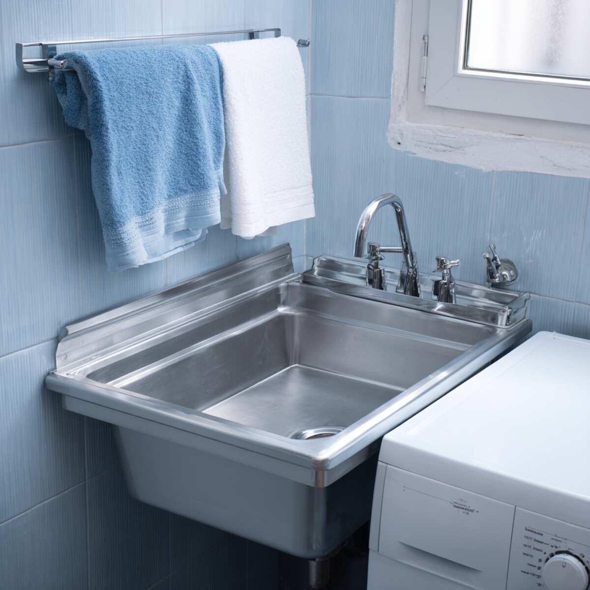 Foldable Basin Sink for Tight Spaces