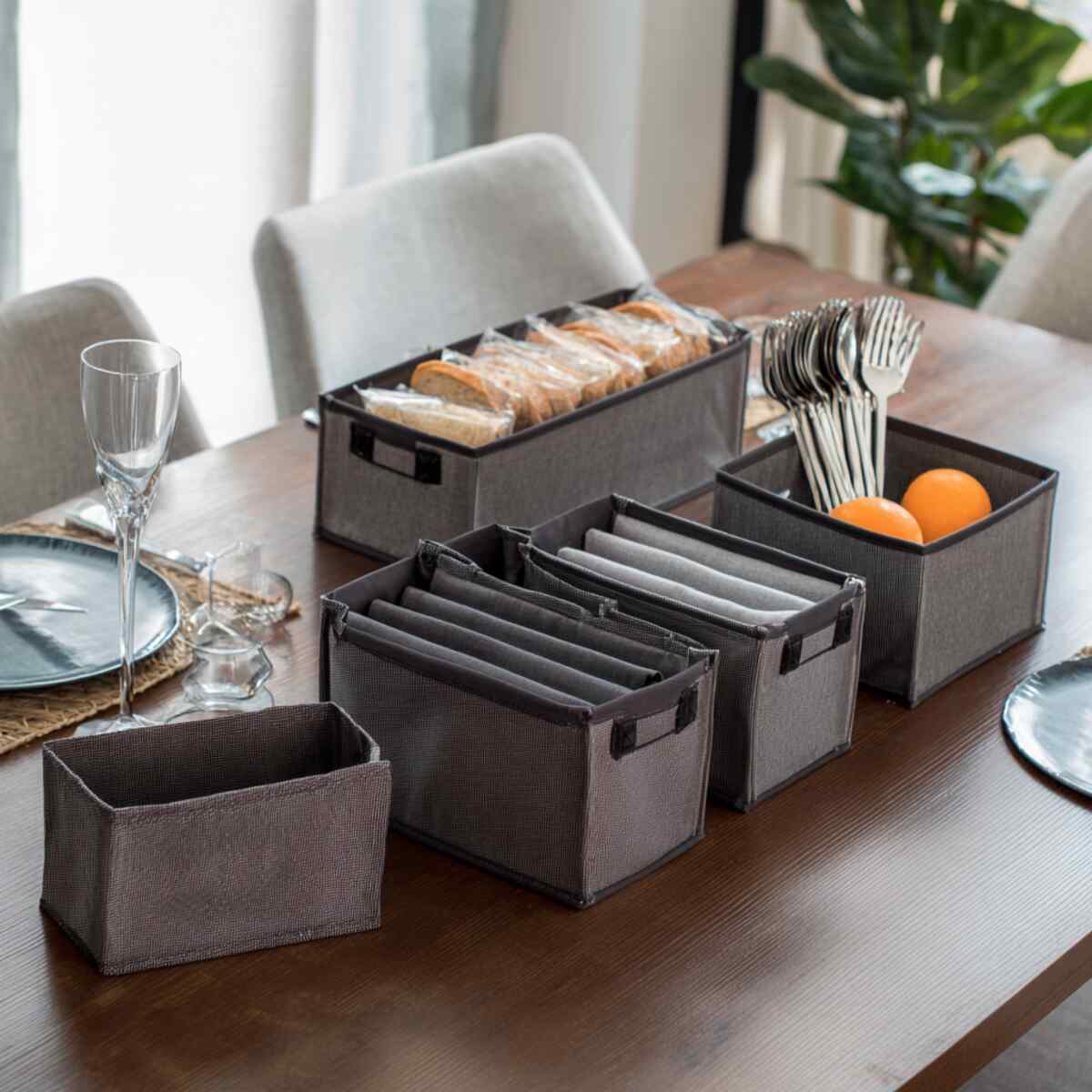 Foldable Fabric Bins