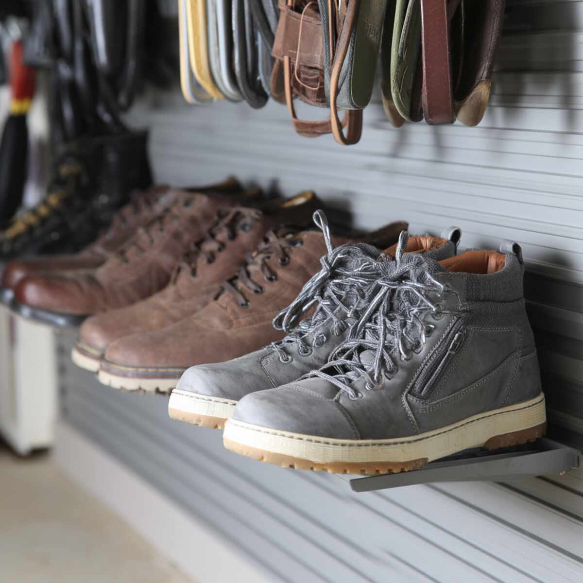 Magnetic Wall Strips for Metal-Toed Shoes