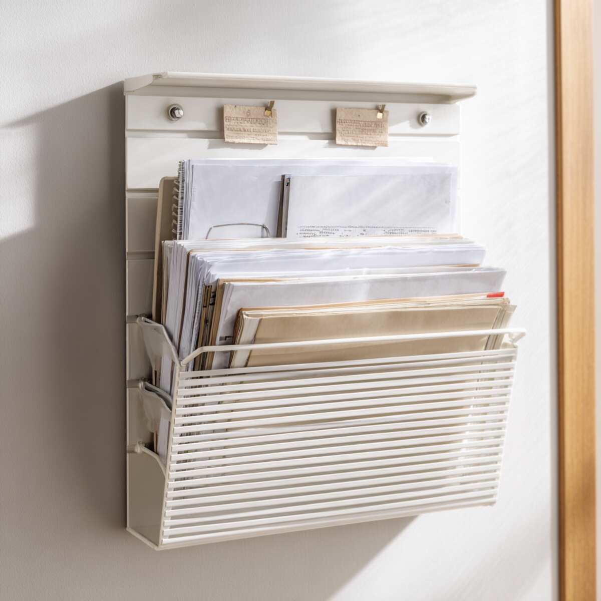 Slatwall File Organizer
