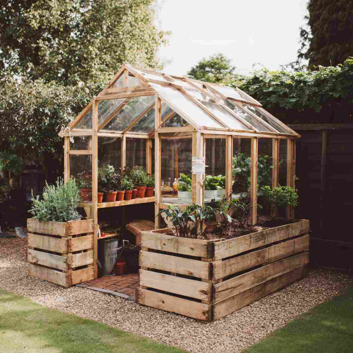 Crate Greenhouse Frame