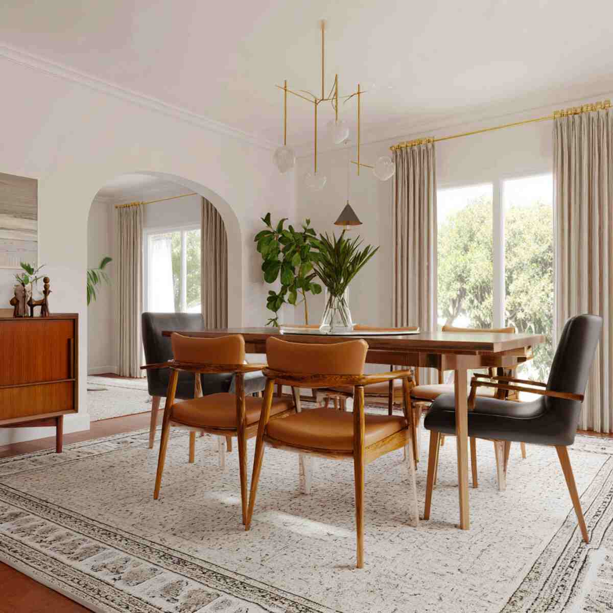 Mixing Mid-Century Modern with Contemporary Styles