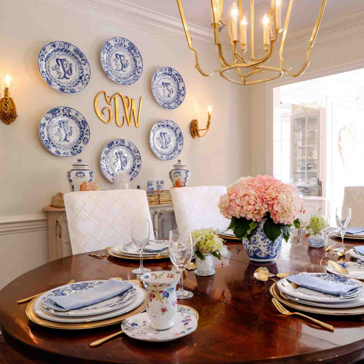 Personalized Monogram Plates