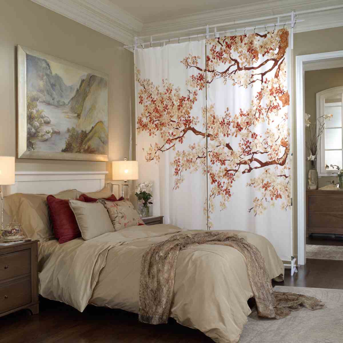 Tapestry Curtain Divider
