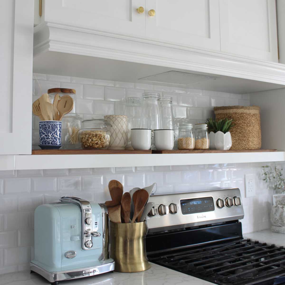 White Shaker Shelf