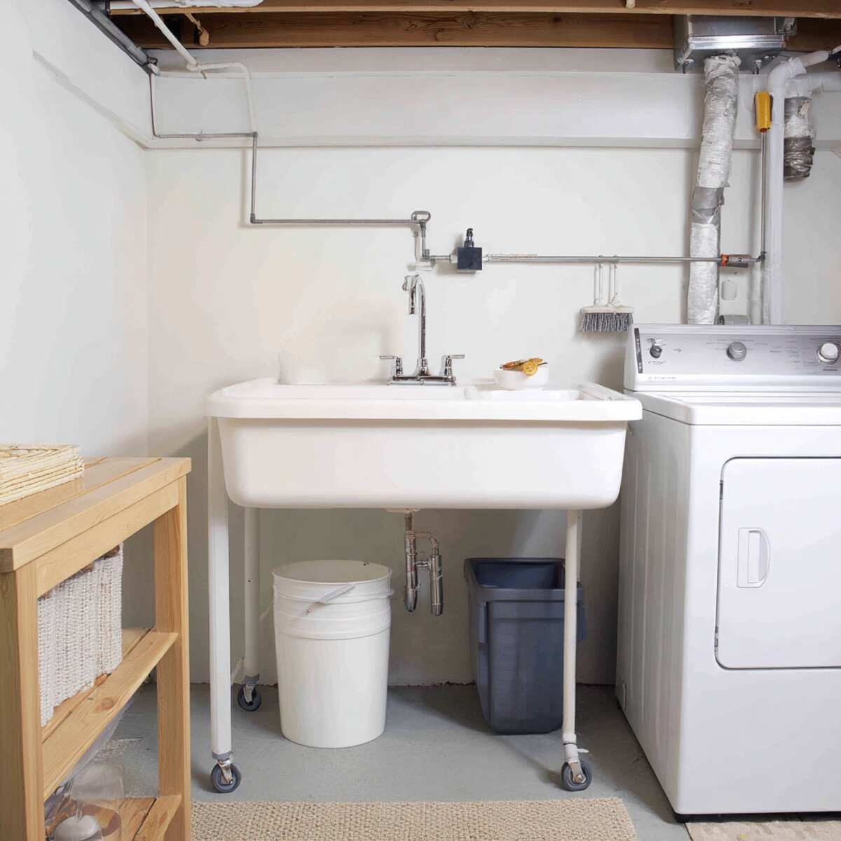 Mobile Utility Sink on Casters