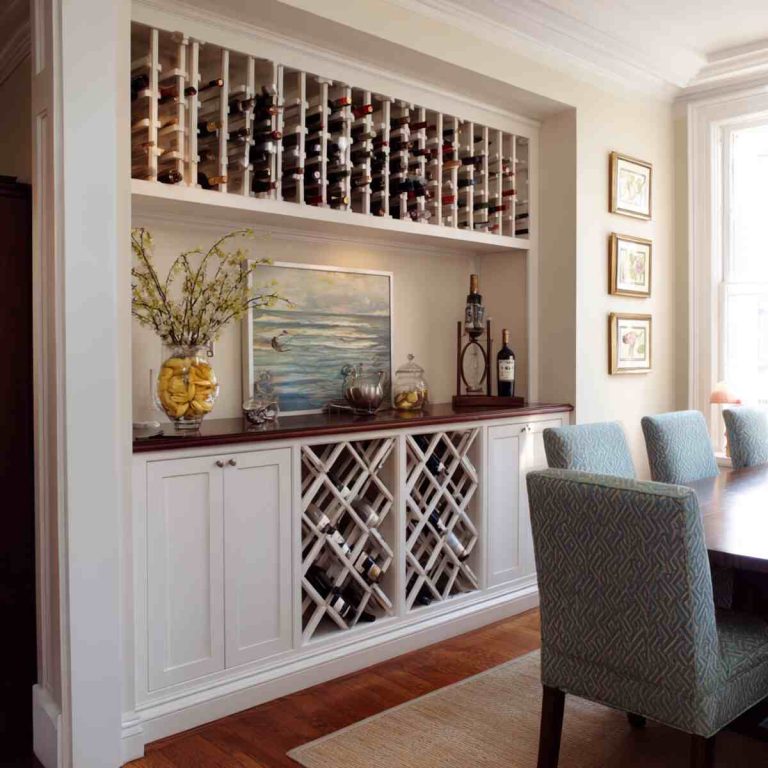 20 Genius Built-In Wine Rack Ideas for Your Dining Room