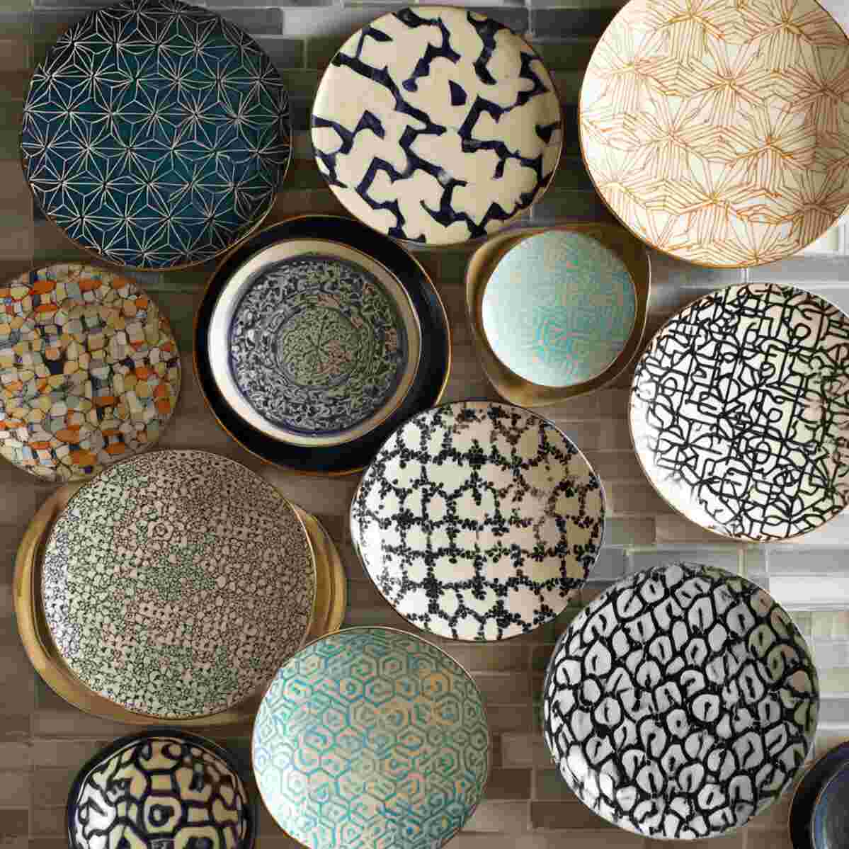Geometric Patterned Plates