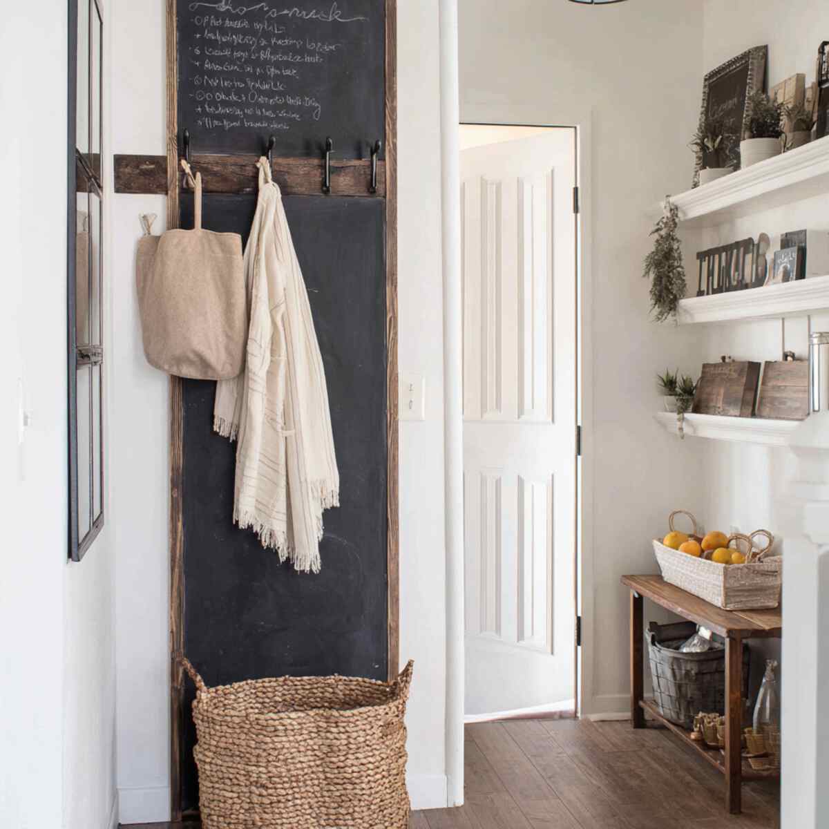 Narrow Chalkboard Column
