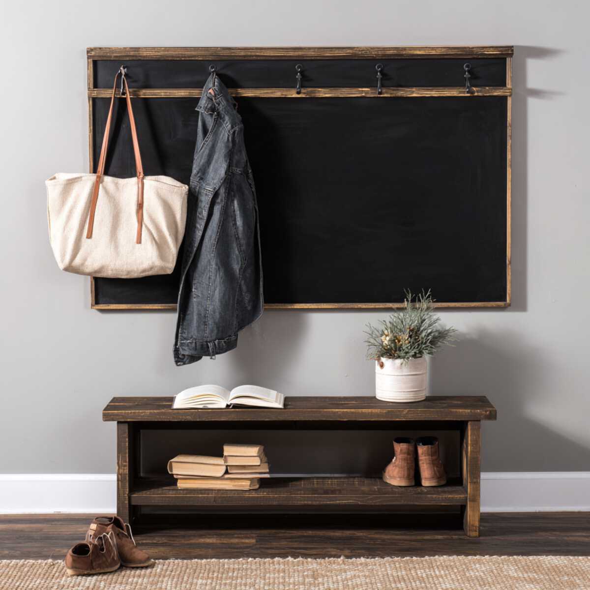 Rustic Wooden Chalkboard Sign