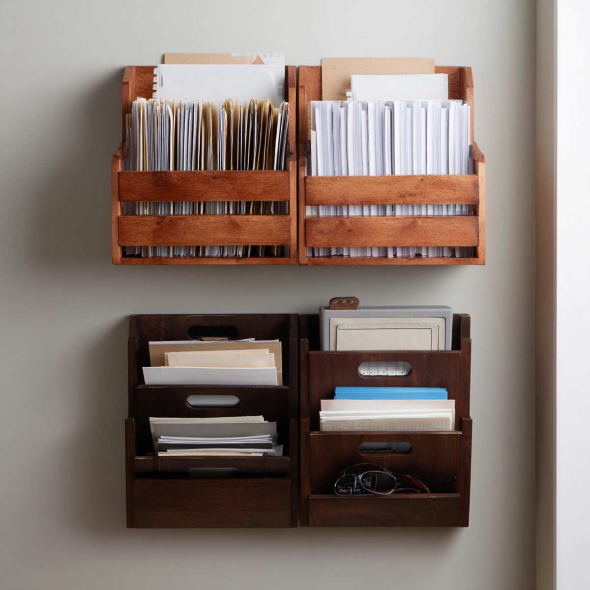 Wooden Letter Tray System