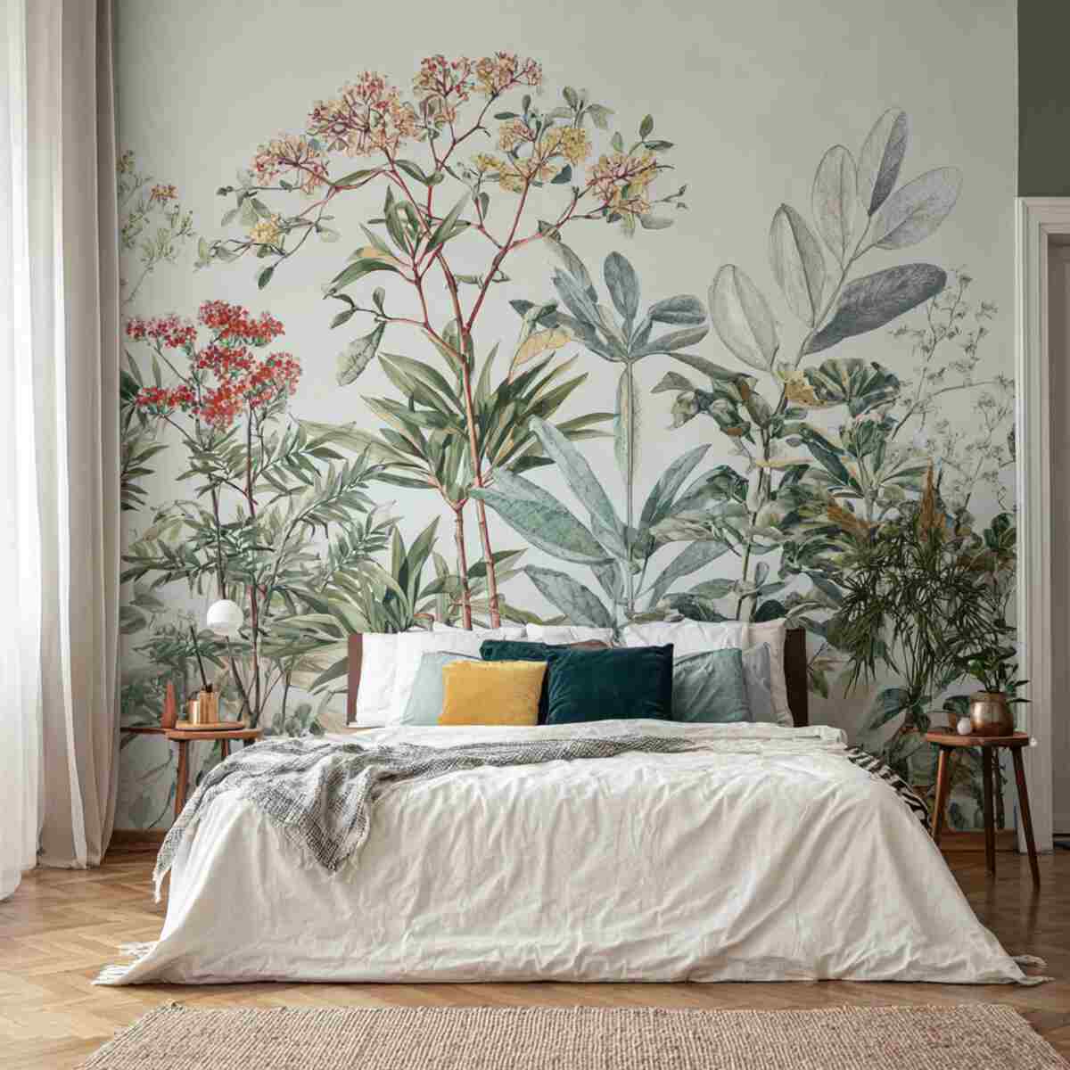 Large Botanical or Floral Mural
