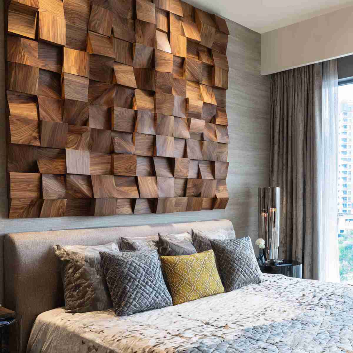 3D Wooden Wall Panels
