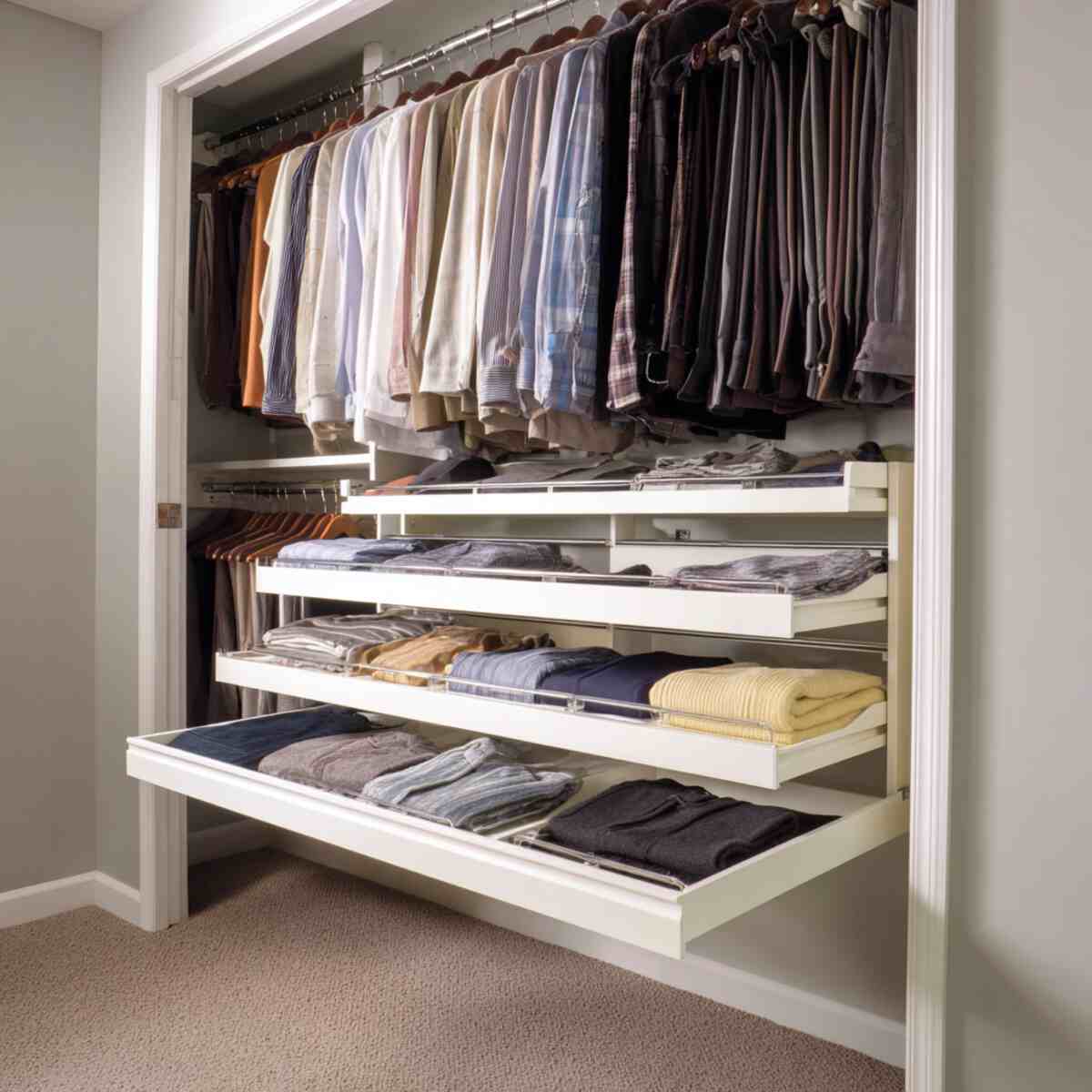 Overhead Sliding Drawers