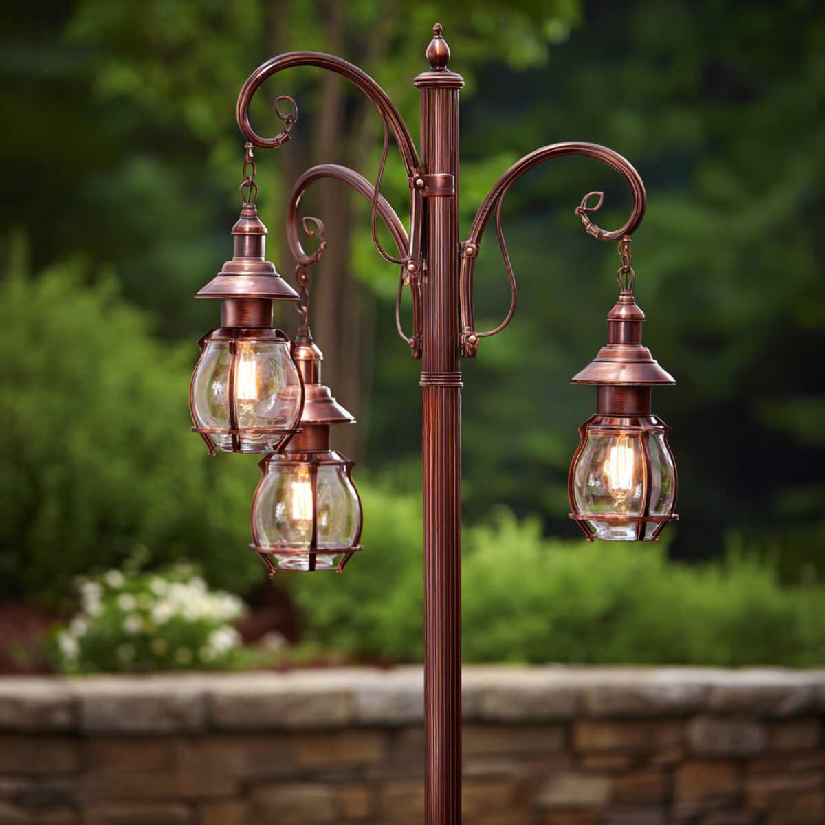 Decorative Copper Poles