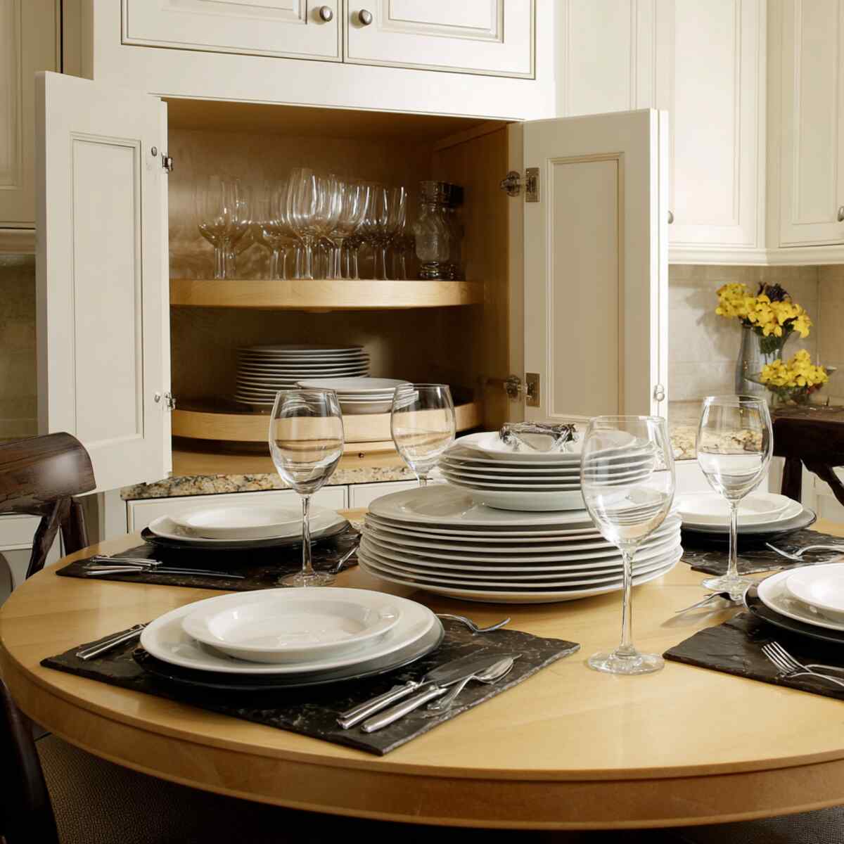 Lazy Susan Inside Cabinets