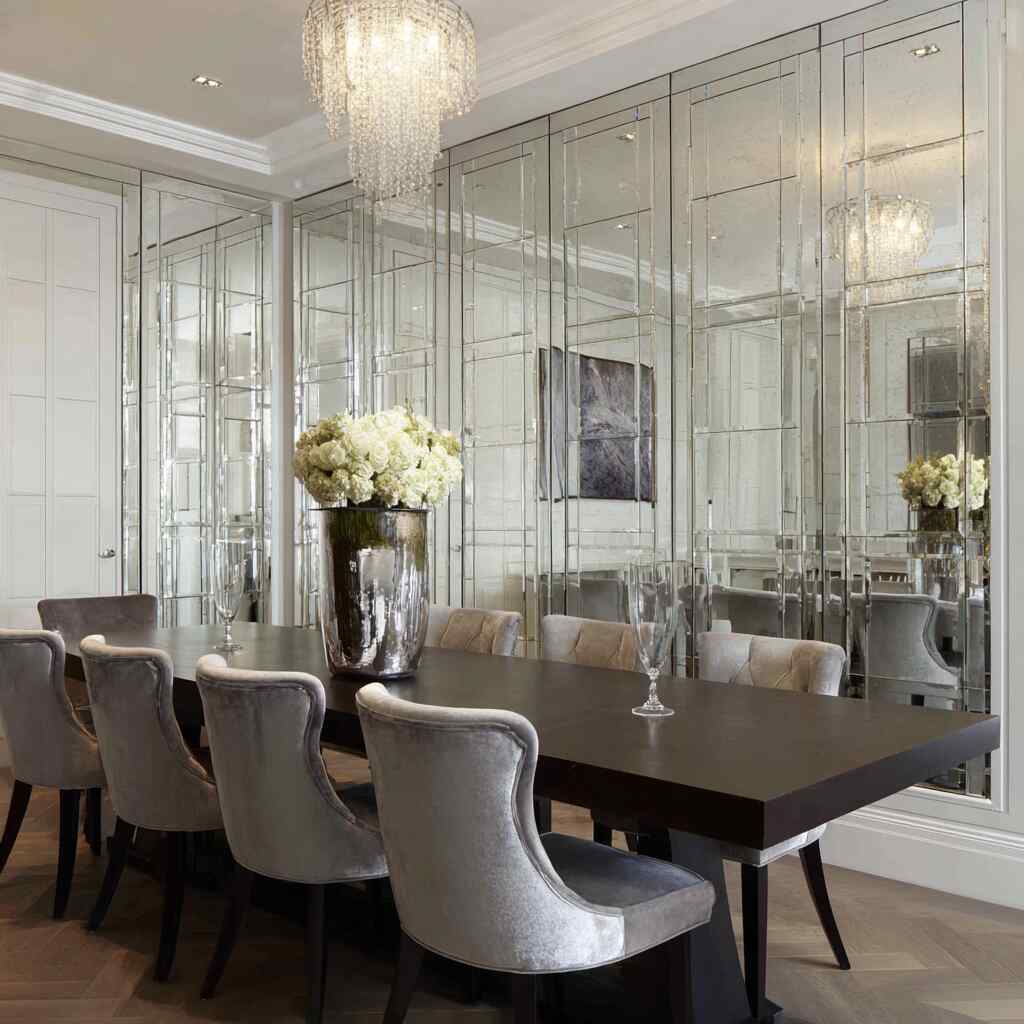 Mirrored Wall Panels