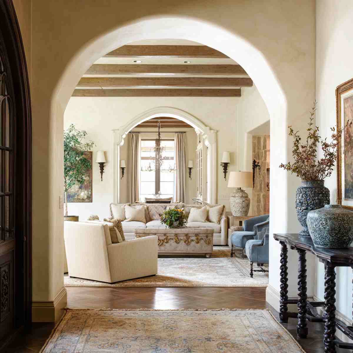 Double Archway Entrance